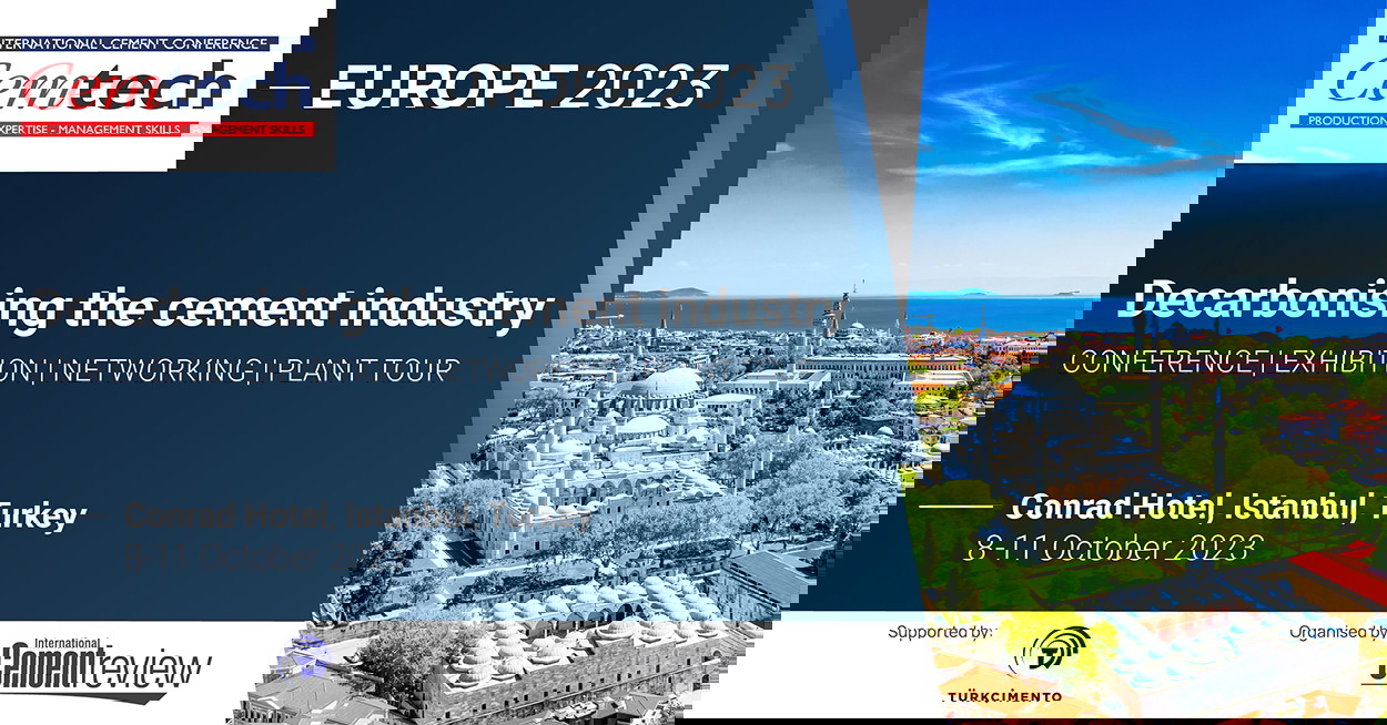 Cemtech Europe 2023 - decarbonising the cement industry